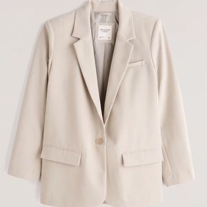 NWT tan Abercrombie Blazer